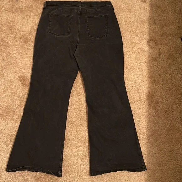 Banana Republic High Waist Slim Flare Jeans - size 34/18 - Picture 7 of 7